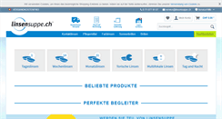 Desktop Screenshot of linsensuppe.ch